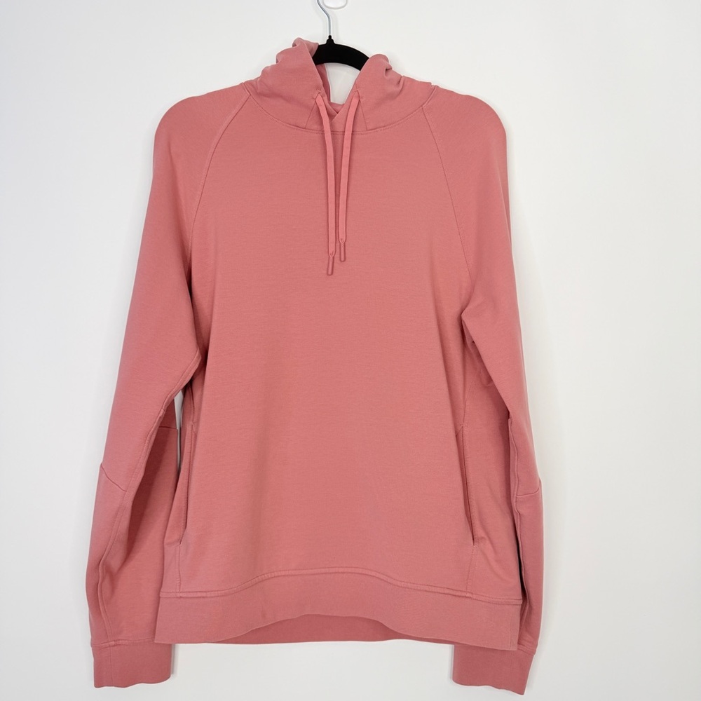 Lululemon City Sweat Pullover Hoodie French Terry Size M Brier Rose  #0048